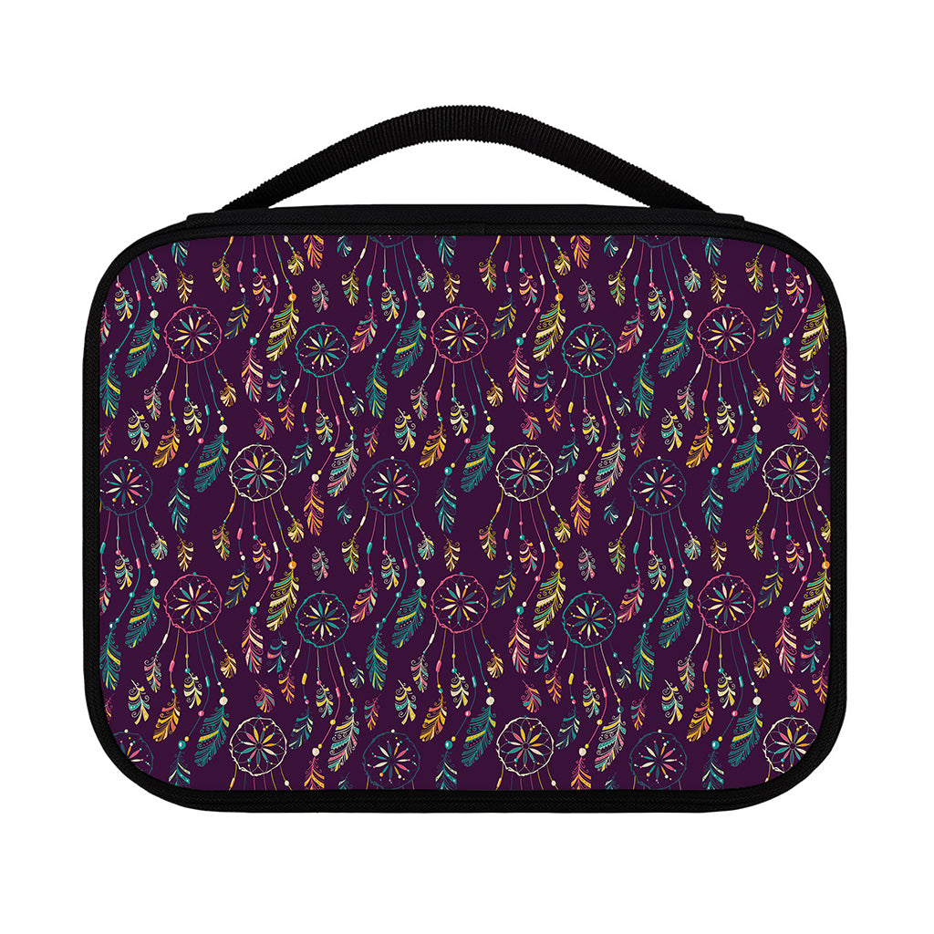 Purple Bohemian Dream Catcher Print Classic Bible Case