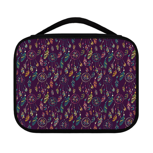 Purple Bohemian Dream Catcher Print Classic Bible Case