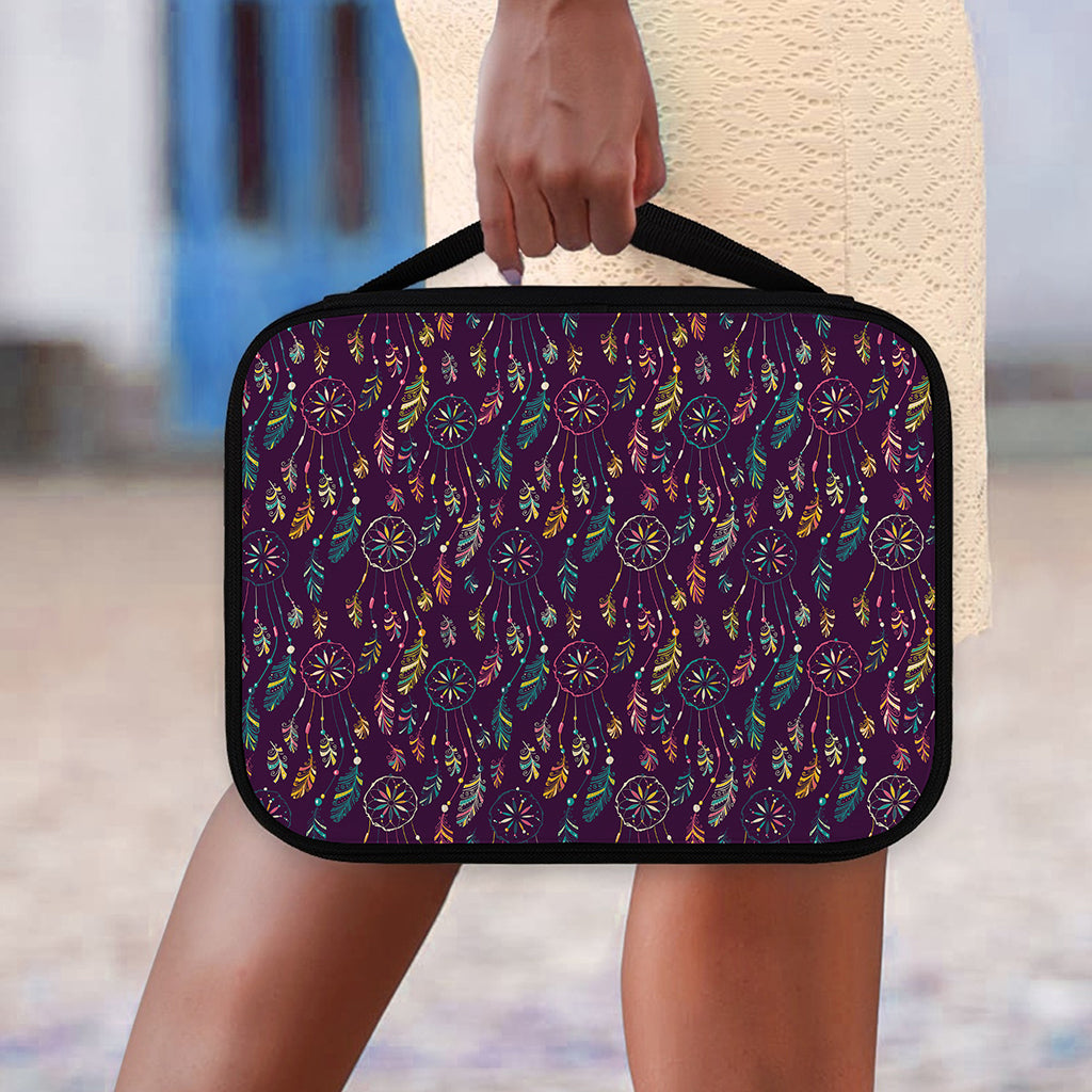 Purple Bohemian Dream Catcher Print Classic Bible Case