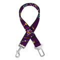 Purple Bohemian Dream Catcher Print Dog Seat Belt