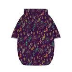 Purple Bohemian Dream Catcher Print Dog Zip Up Hoodie
