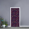 Purple Bohemian Dream Catcher Print Door Sticker