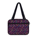 Purple Bohemian Dream Catcher Print Double Strap Bible Bag