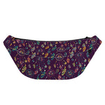 Purple Bohemian Dream Catcher Print Fanny Pack