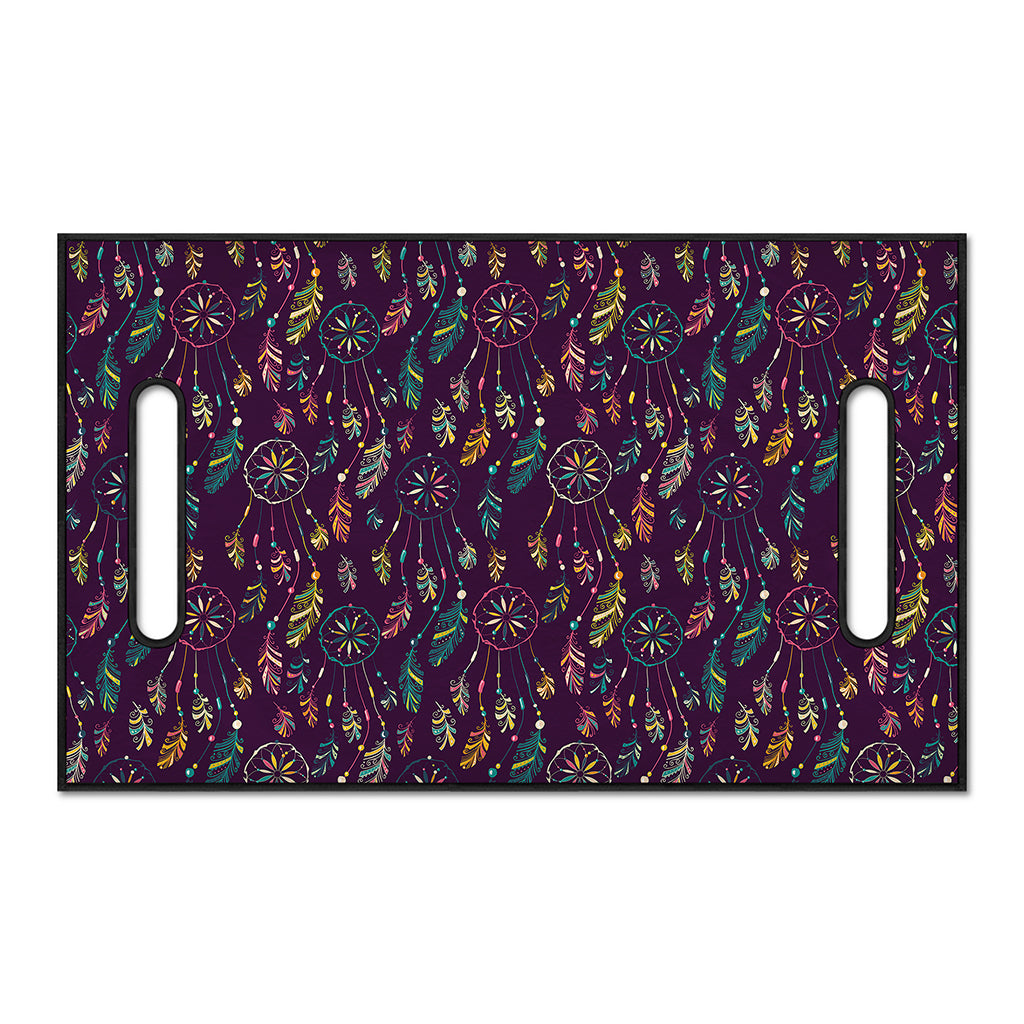 Purple Bohemian Dream Catcher Print Golf Cart Seat Cover