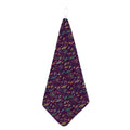 Purple Bohemian Dream Catcher Print Hand Towel