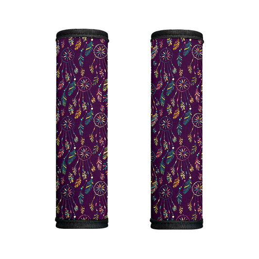 Purple Bohemian Dream Catcher Print Handle Covers