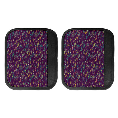 Purple Bohemian Dream Catcher Print Handle Covers