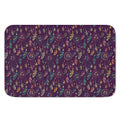 Purple Bohemian Dream Catcher Print Indoor Door Mat