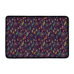 Purple Bohemian Dream Catcher Print Kitchen Mat