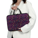 Purple Bohemian Dream Catcher Print Laptop Sleeve With Handle
