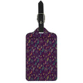 Purple Bohemian Dream Catcher Print Luggage Tag