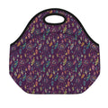 Purple Bohemian Dream Catcher Print Neoprene Lunch Bag