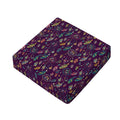 Purple Bohemian Dream Catcher Print Outdoor Seat Cushion Cover