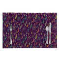 Purple Bohemian Dream Catcher Print Placemat