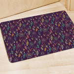 Purple Bohemian Dream Catcher Print Polyester Doormat