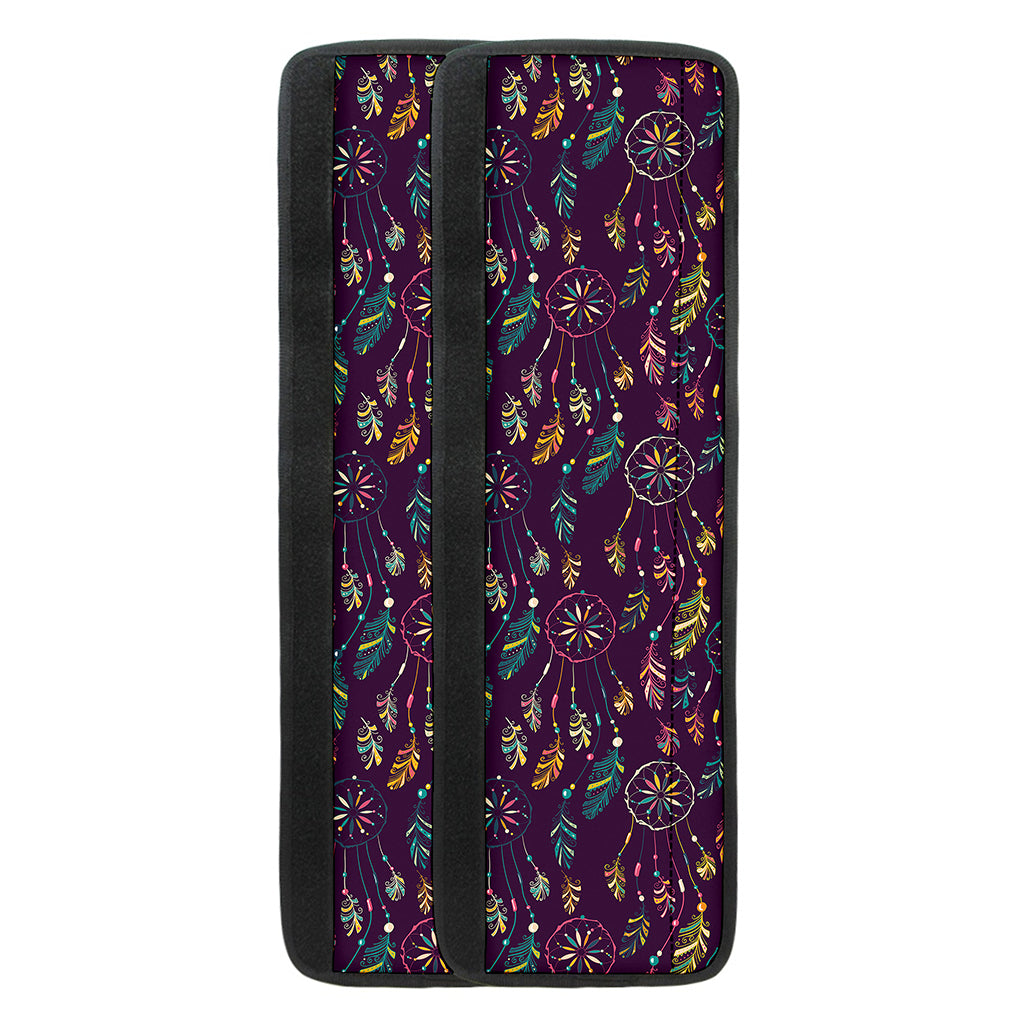 Purple Bohemian Dream Catcher Print Refrigerator Handle Covers