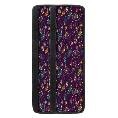 Purple Bohemian Dream Catcher Print Refrigerator Handle Covers