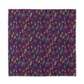 Purple Bohemian Dream Catcher Print Silk Bandana