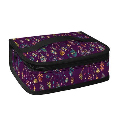 Purple Bohemian Dream Catcher Print Small Lunch Bag