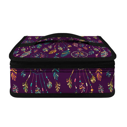 Purple Bohemian Dream Catcher Print Small Lunch Bag