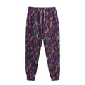 Purple Bohemian Dream Catcher Print Sweatpants