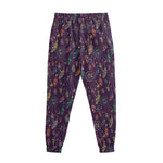 Purple Bohemian Dream Catcher Print Sweatpants