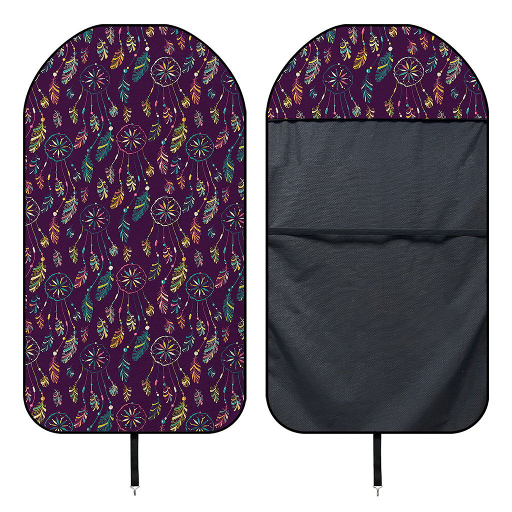 Purple Bohemian Dream Catcher Print Waterproof Car Seat Cover