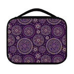 Purple Bohemian Mandala Pattern Print Classic Bible Case