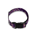Purple Bohemian Mandala Pattern Print Dog Collar