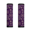 Purple Bohemian Mandala Pattern Print Handle Covers
