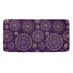 Purple Bohemian Mandala Pattern Print Towel