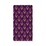 Purple Boho Dream Catcher Pattern Print Baby Crib Sheet