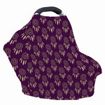 Purple Boho Dream Catcher Pattern Print Baby Seat Cover