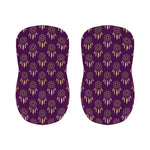 Purple Boho Dream Catcher Pattern Print Bar Stool Covers