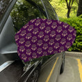 Purple Boho Dream Catcher Pattern Print Car Side Mirror Covers