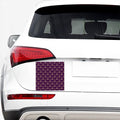 Purple Boho Dream Catcher Pattern Print Car Sticker