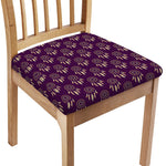 Purple Boho Dream Catcher Pattern Print Chair Cushion Cover