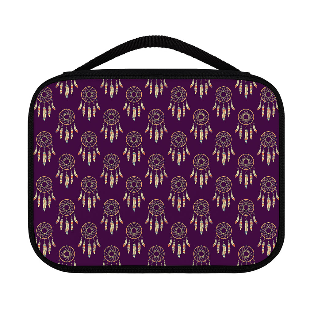 Purple Boho Dream Catcher Pattern Print Classic Bible Case