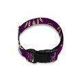 Purple Boho Dream Catcher Pattern Print Dog Collar