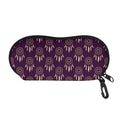Purple Boho Dream Catcher Pattern Print Glasses Case