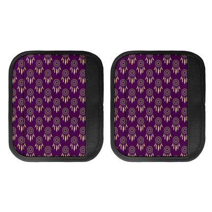 Purple Boho Dream Catcher Pattern Print Handle Covers
