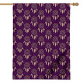 Purple Boho Dream Catcher Pattern Print House Flag