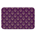 Purple Boho Dream Catcher Pattern Print Indoor Door Mat