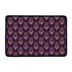 Purple Boho Dream Catcher Pattern Print Kitchen Mat