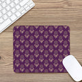 Purple Boho Dream Catcher Pattern Print Mouse Pad