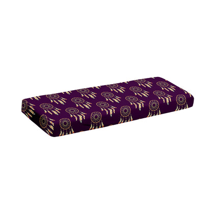 Purple Boho Dream Catcher Pattern Print Piano Keyboard Cover