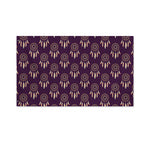 Purple Boho Dream Catcher Pattern Print Polyester Flag