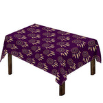 Purple Boho Dream Catcher Pattern Print Tablecloth