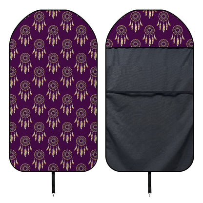 Purple Boho Dream Catcher Pattern Print Waterproof Car Seat Cover